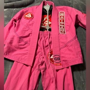 Kids Pink Martial Arts full set
